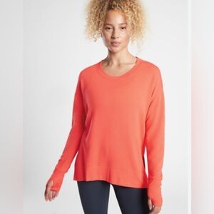Athleta low back crewneck XS